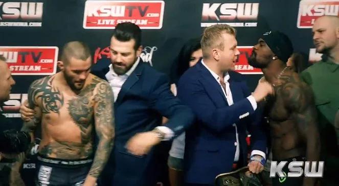 KSW26: bójka na oficjalnym ważeniu przed galą