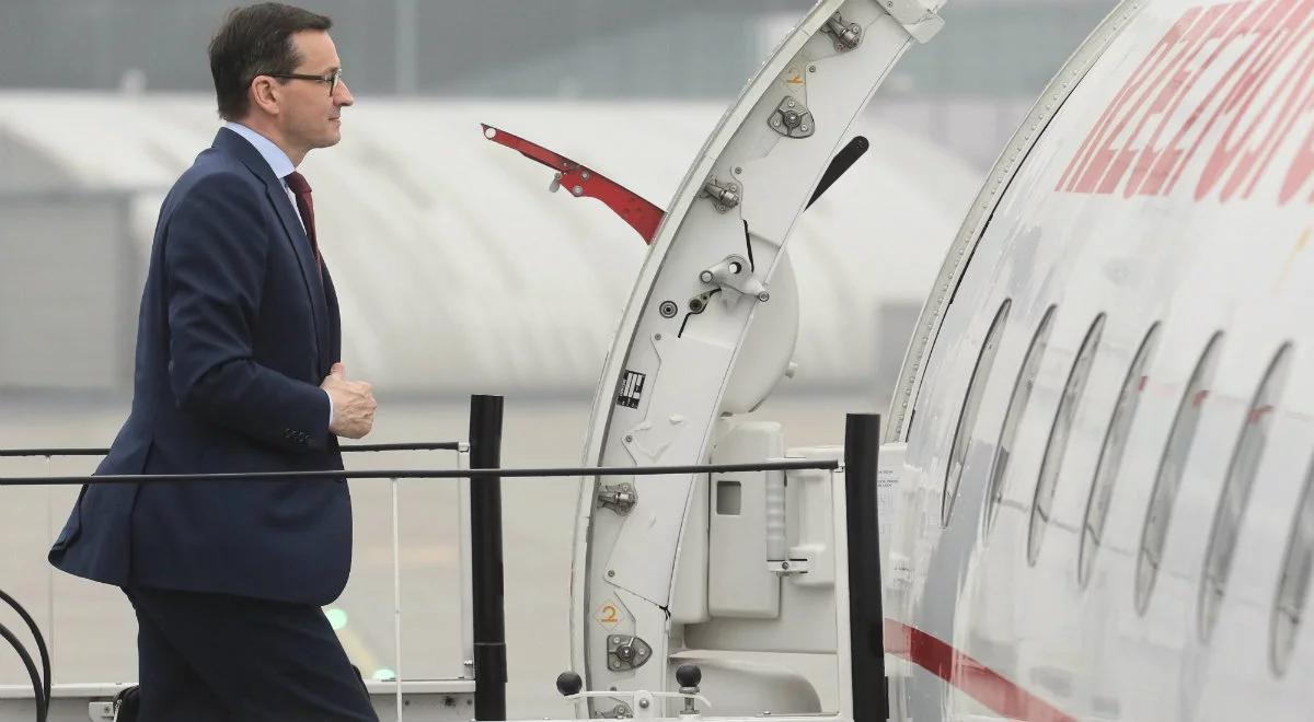 KPRM opublikowała listę lotów premiera Mateusza Morawieckiego