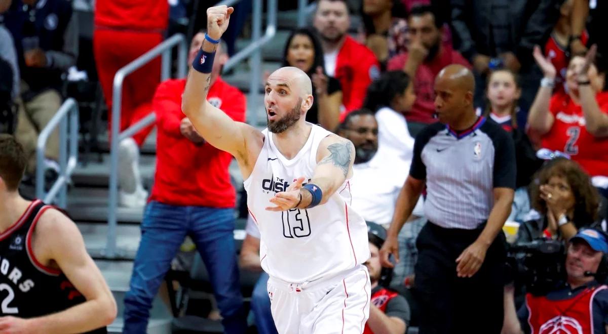 Play off NBA: Gortat dostał skrzydeł. Wizards odzyskali moc