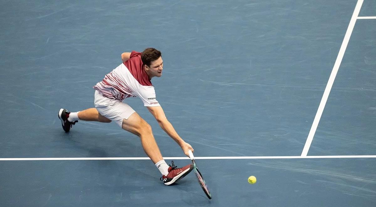 Ranking ATP: Hubert Hurkacz z awansem. Do turnieju masters wciąż daleko