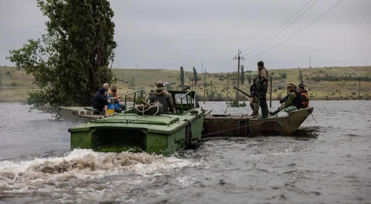 Szwecja pomoże Ukrainie.  Sprzęt do wykrywania min trafi na zalane tereny