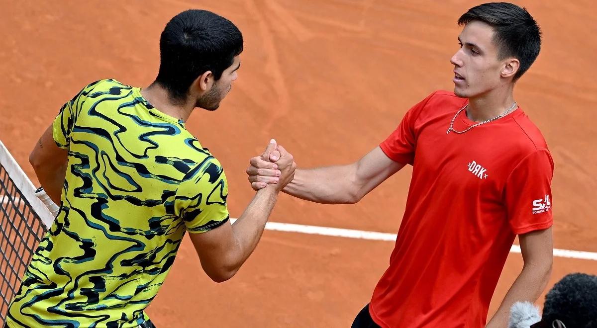 ATP Rzym: Carlos Alcaraz odpada z turnieju. Fabian Marozsan zaskoczył wicelidera rankingu