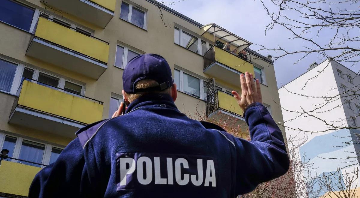 Kobieta objęta kwarantanną była wulgarna dla policjantów. Czeka ją kara