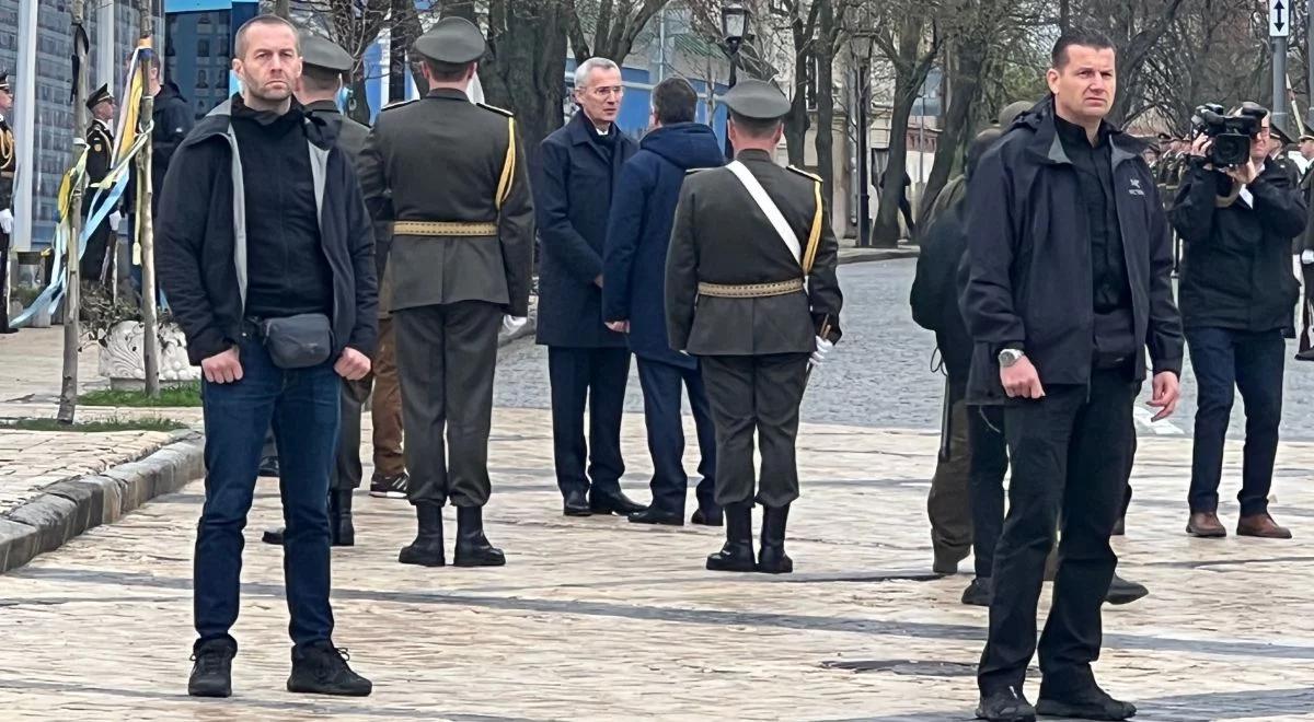 Sekretarz generalny NATO przybył do Kijowa. To pierwsza wizyta od wybuchu wojny