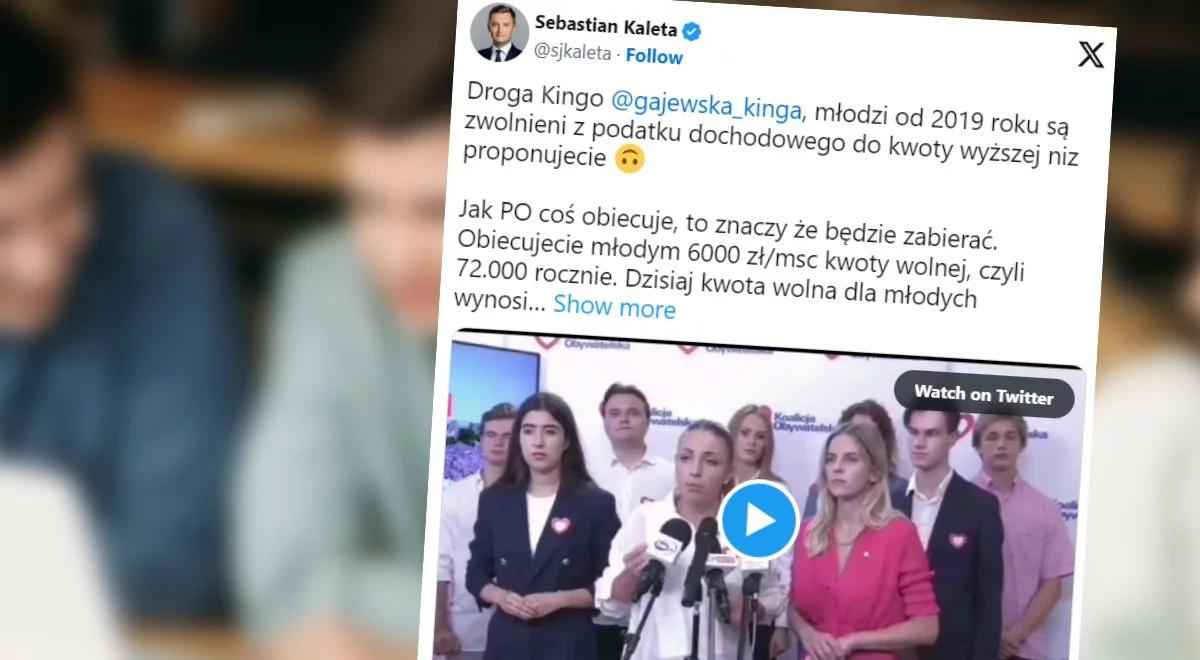 KO chce podwyższyć podatki dla młodych? Wskazują na to słowa poseł Gajewskiej. "Kompromitacja na całego"