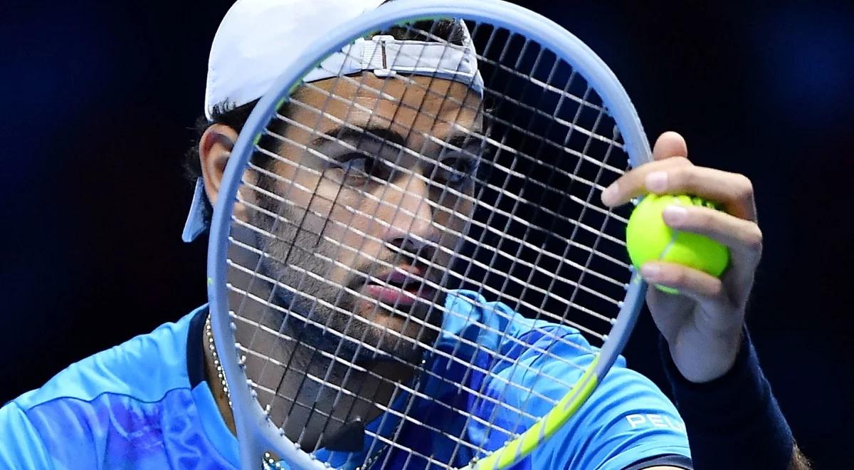 ATP Finals: Berrettini zrezygnował. Jannik Sinner rywalem Huberta Hurkacza