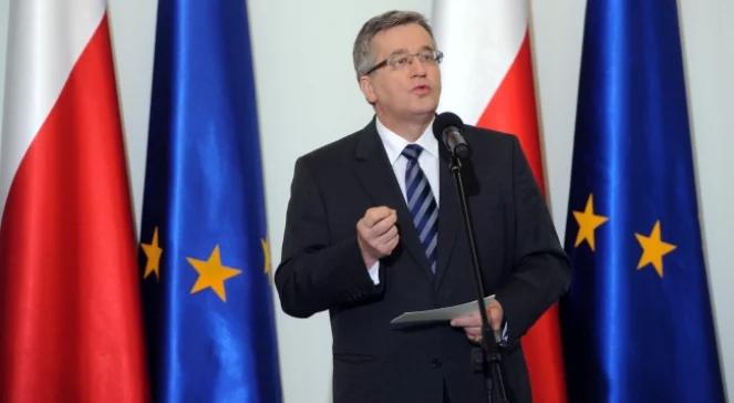 Prezydent o Krymie: Polska nie uzna secesji