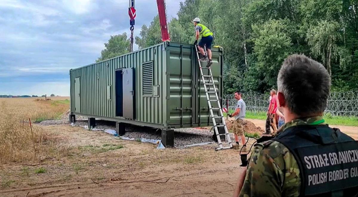 Trwa instalacja bariery na granicy z Rosją. Rzecznik SG: prace zbliżają się ku końcowi