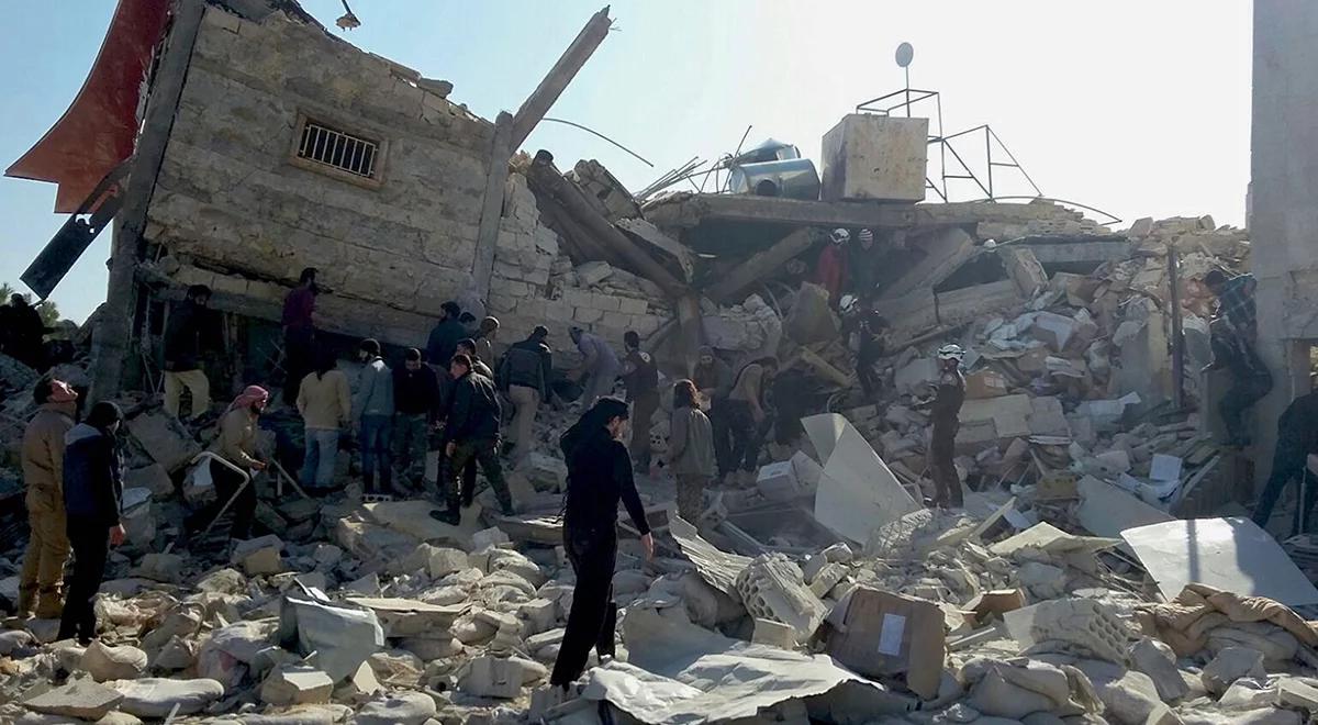 Wojna w Syrii. Rosja oskarżana jest o celowe bombardowanie szkół i szpitali