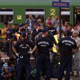 Dramatyczna decyzja imigrantów na Węgrzech. Idą pieszo do Austrii i Niemiec