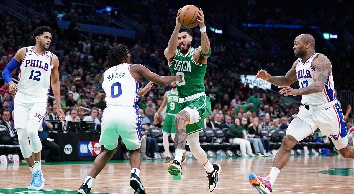 NBA: Celtics lepsi od Sixers. Drużyna z Bostonu liderem Konferencji Wschodniej