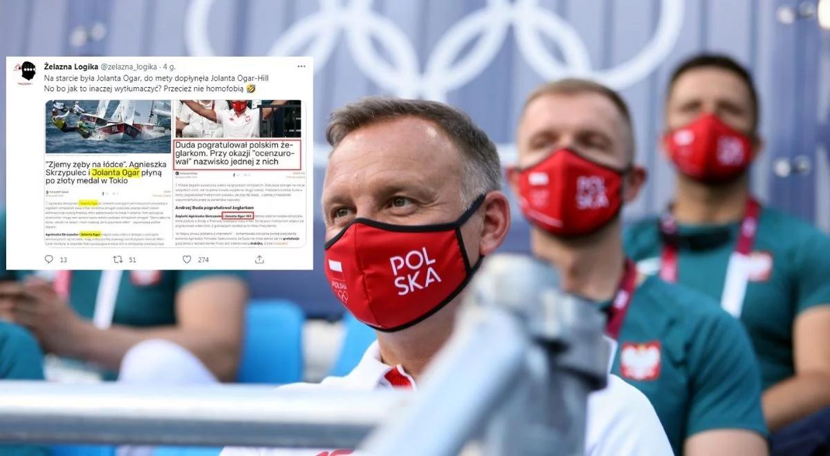 Prezydent pogratulował żeglarkom i został zaatakowany przez portal Tomasza Lisa. Duża wpadka redakcji