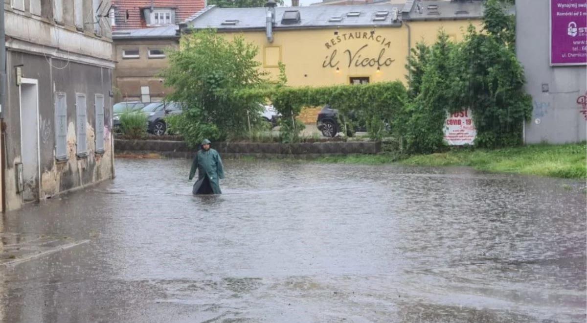  Zielona Góra pod wodą. Dziesiątki zalanych miejsc i interwencji strażaków