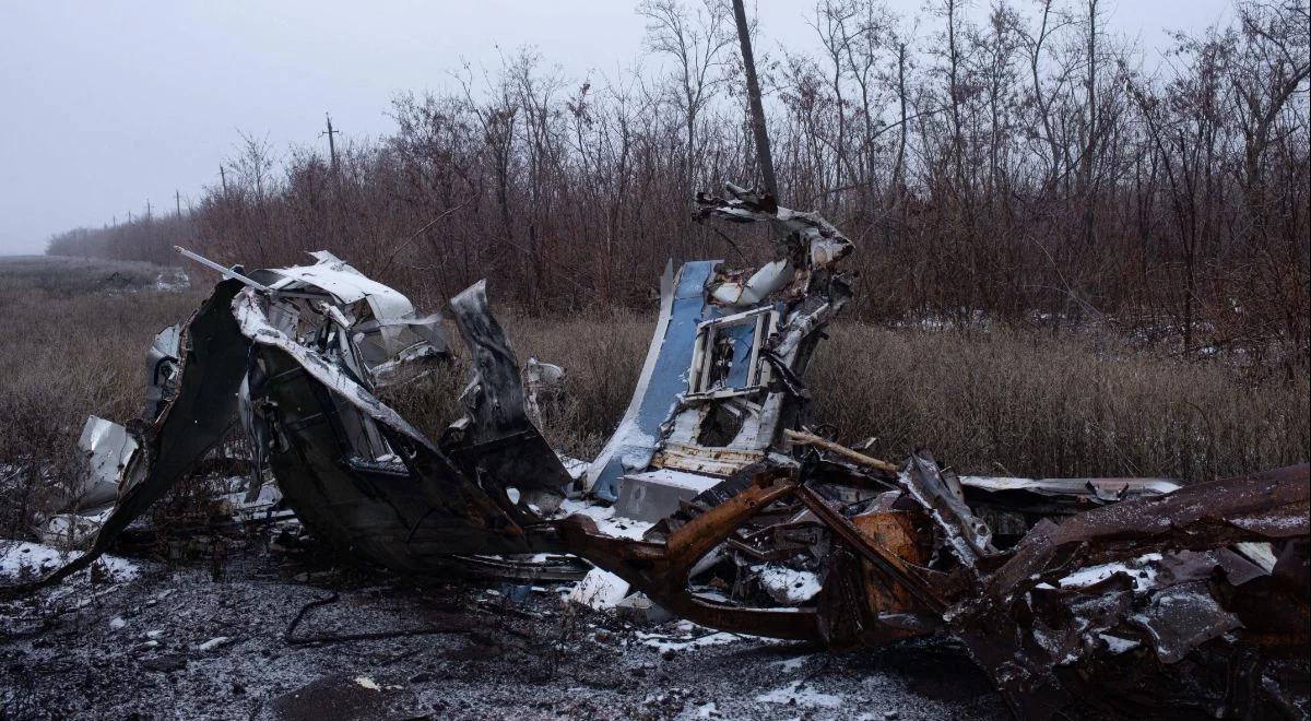 Rosyjski dron zabłądził nad polem walki. Leciał w stronę białoruskiej rafinerii