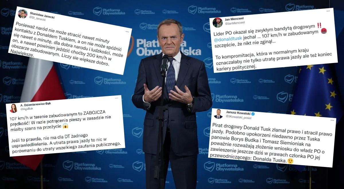 Komentarze po pirackim rajdzie Tuska. "Mamy 3 tysiące ofiar na polskich drogach rocznie"