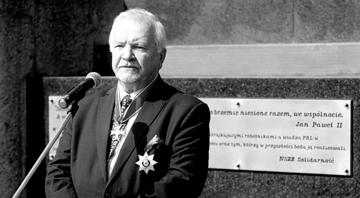 Nie żyje Andrzej Rozpłochowski. Prezes IPN: ogromna strata, był jedną z legend Solidarności