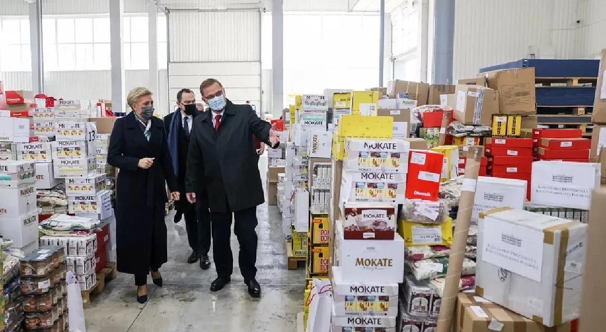 Prezydencka akcja "Pomoc Polakom na Wschodzie". Tony darów trafiły do Gruzji