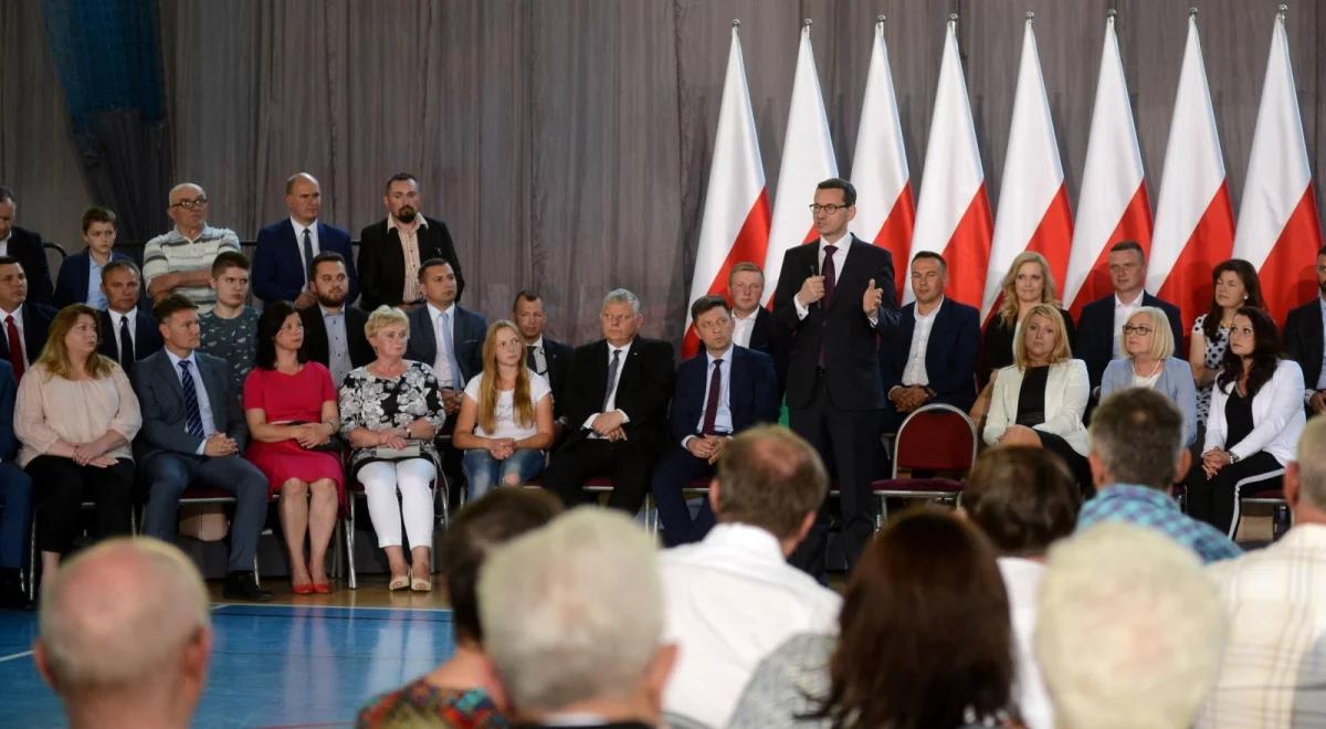 Premier w Garwolinie: nasza wizja polityki gospodarczej i społecznej obowiązuje do dzisiaj 