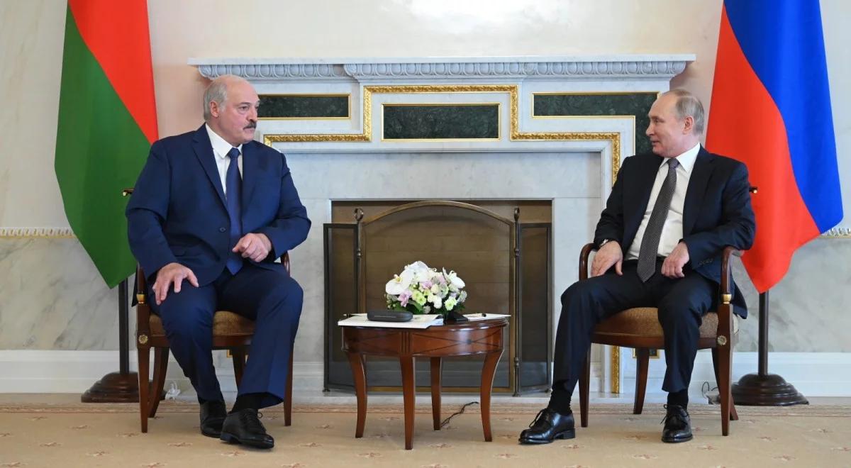 Spotkanie Łukaszenka-Putin. Rosja wesprze Białoruś kredytami i utrzyma ceny gazu