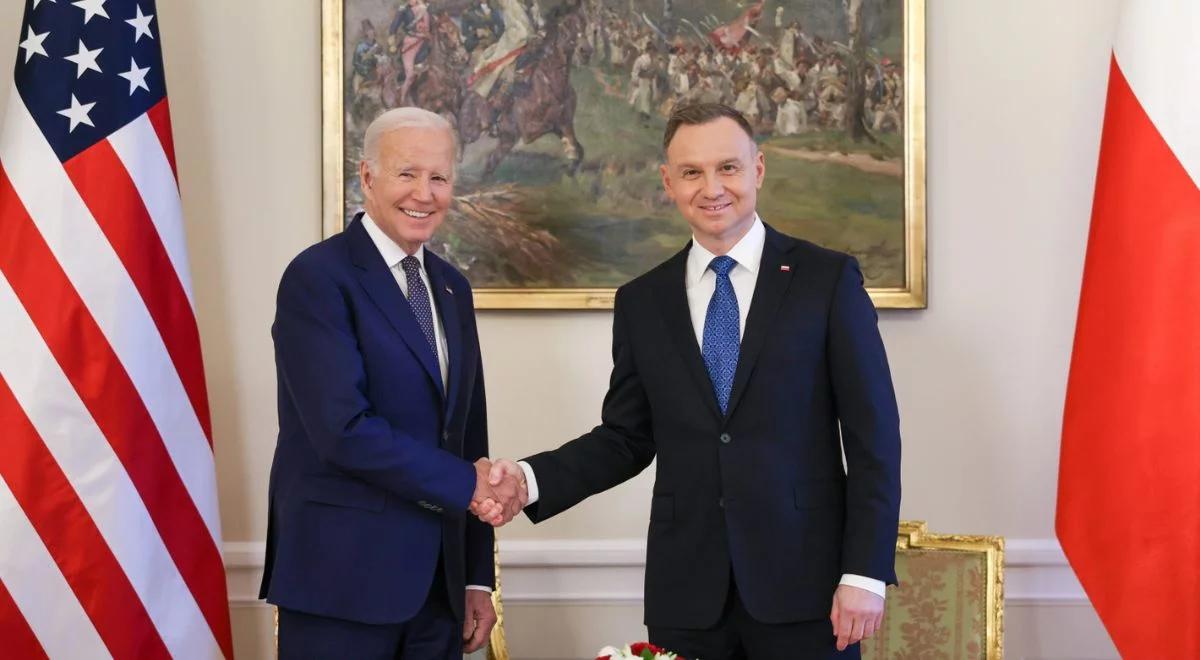 Andrzej Duda podsumował wizytę Joe Bidena. "Prezydent USA dał ważny sygnał bezpieczeństwa dla inwestorów"