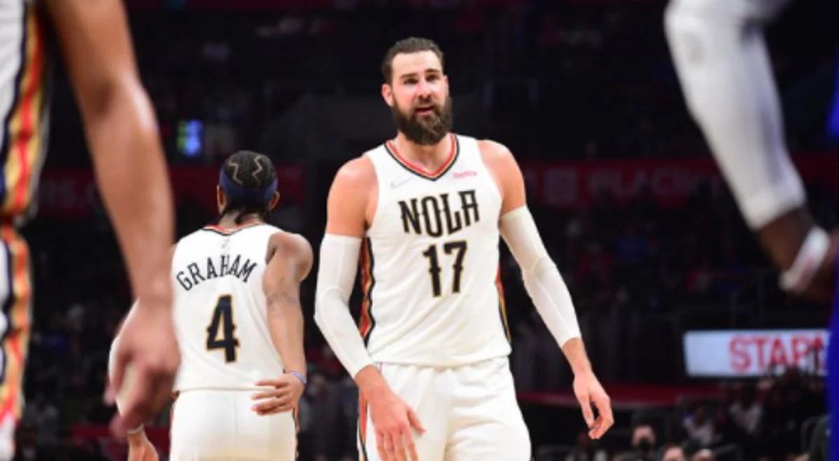 NBA: rekordowy Jonas Valanciunas poprowadził Pelicans do wygranej 