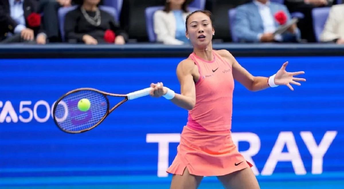 WTA Tokio. Qinwen Zheng sięga po tytuł. Zacięta walka w finale