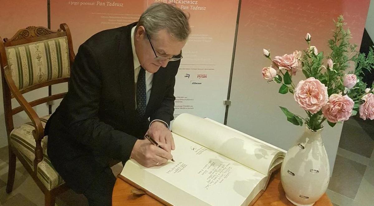 Piotr Gliński: mamy do czynienia z przełomem w relacjach polsko-litewskich