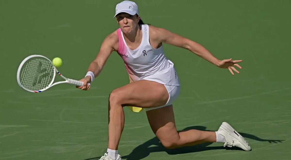 Świątek - Garcia na głównej arenie w Indian Wells 