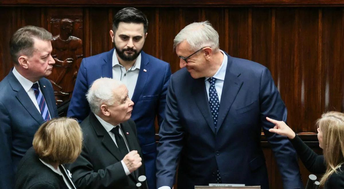 Komisja Etyki ukarała Kaczyńskiego. Powodem awantura z Giertychem