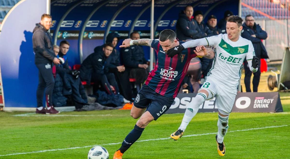 Ekstraklasa: Pogoń nie składa broni. Szczecinianie lepsi od Śląska Wrocław 