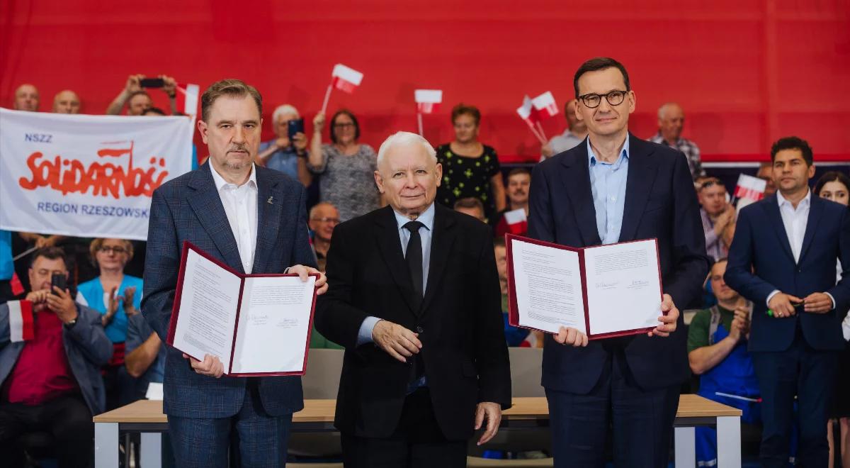 Porozumienie rządu i NSZZ. Rzecznik Solidarności: to dotyczy wszystkich sfer pracowniczych