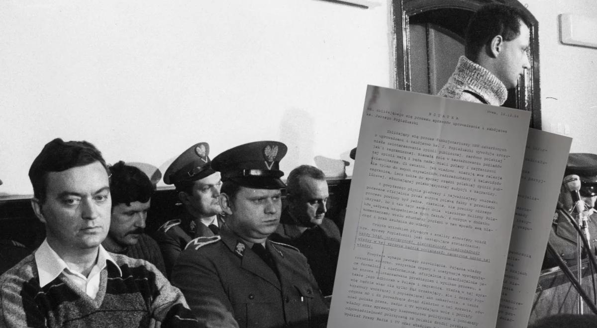 Morderstwo ks. Jerzego Popiełuszki. Zobacz nieznany dokument dotyczący procesu toruńskiego