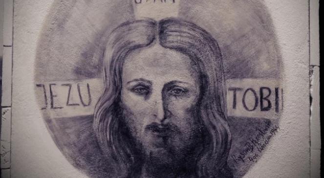 "Jezu ufam Tobie" - obraz z Powstania Warszawskiego
