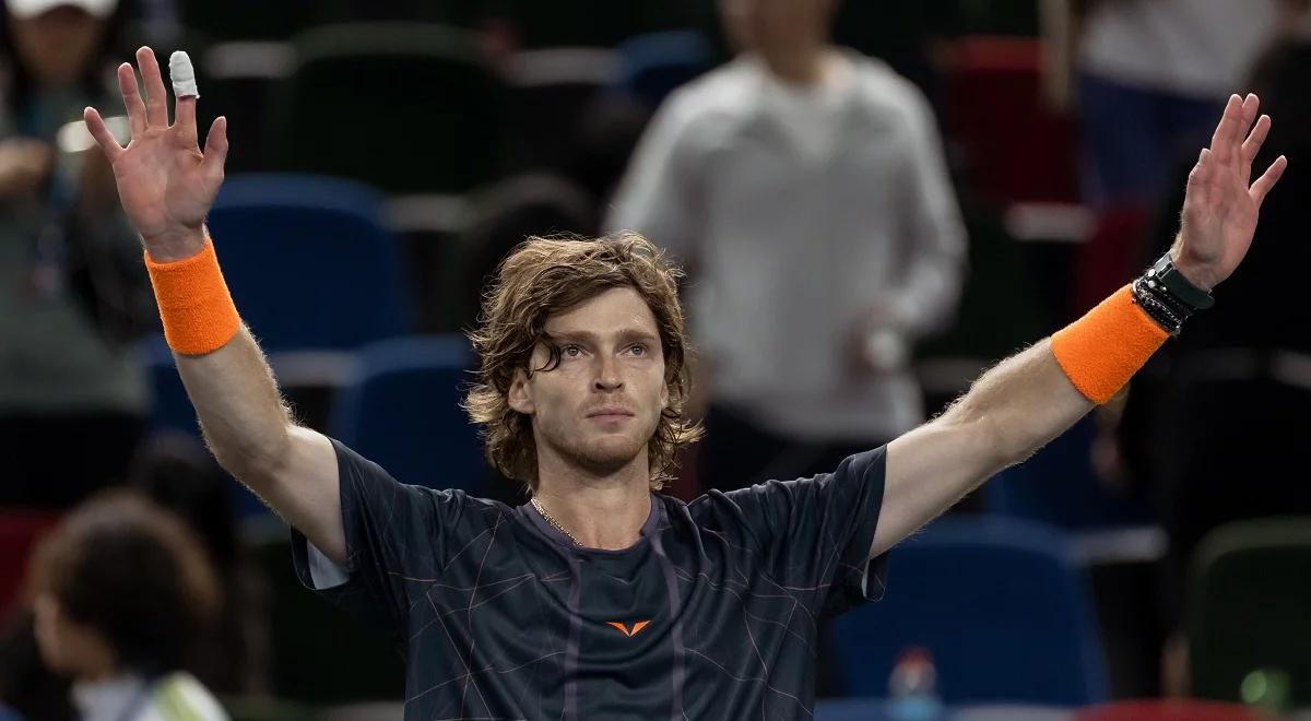 ATP Szanghaj: Andriej Rublow rywalem Huberta Hurkacza w finale. Rosjanin pokonał Dimitrowa