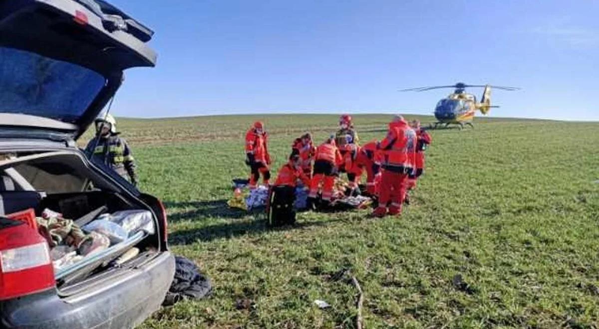 Tragiczny wypadek w woj. dolnośląskim. Zginęły trzy osoby 