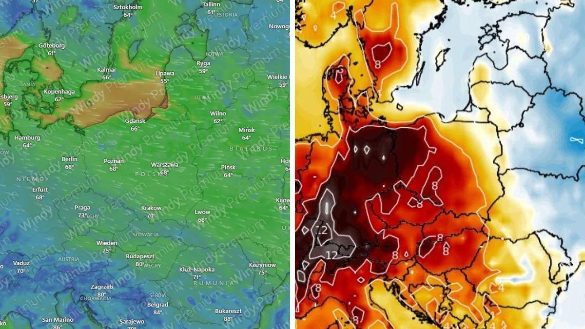 Silny wiatr, a na horyzoncie fala upałów i burze. IMGW ostrzega