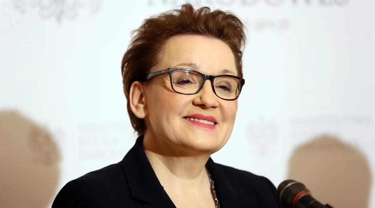 Minister Anna Zalewska: prawo oświatowe stało się faktem