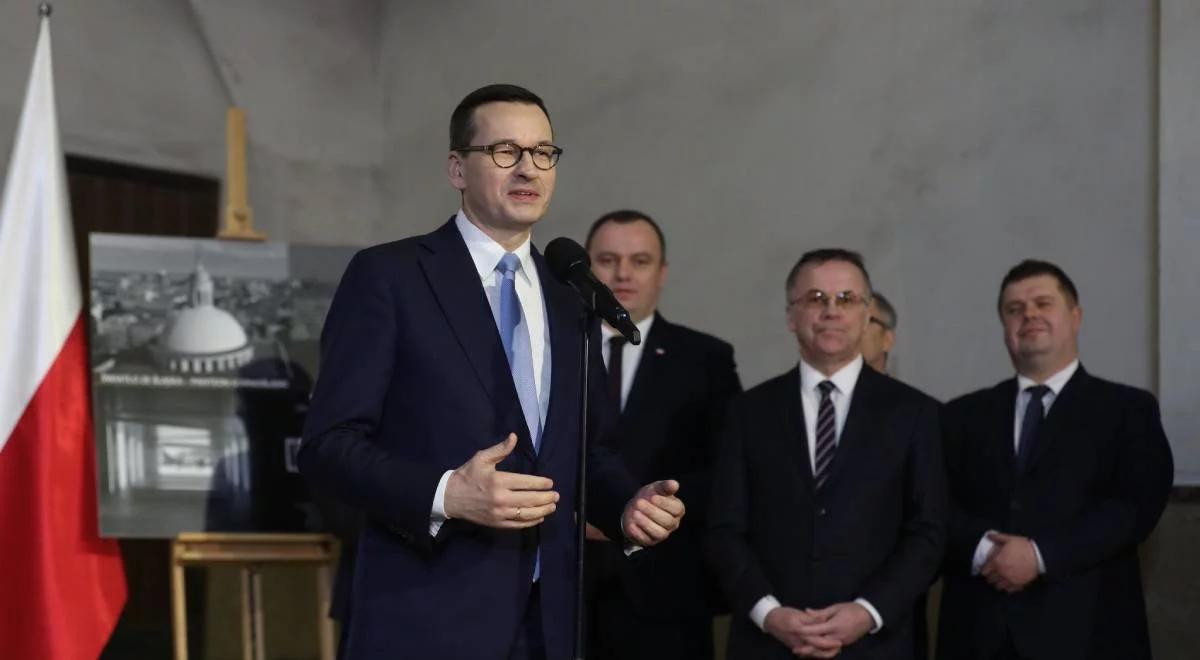"Ukaże wspaniałą historię Śląska". Mateusz Morawiecki o Panteonie Górnośląskim