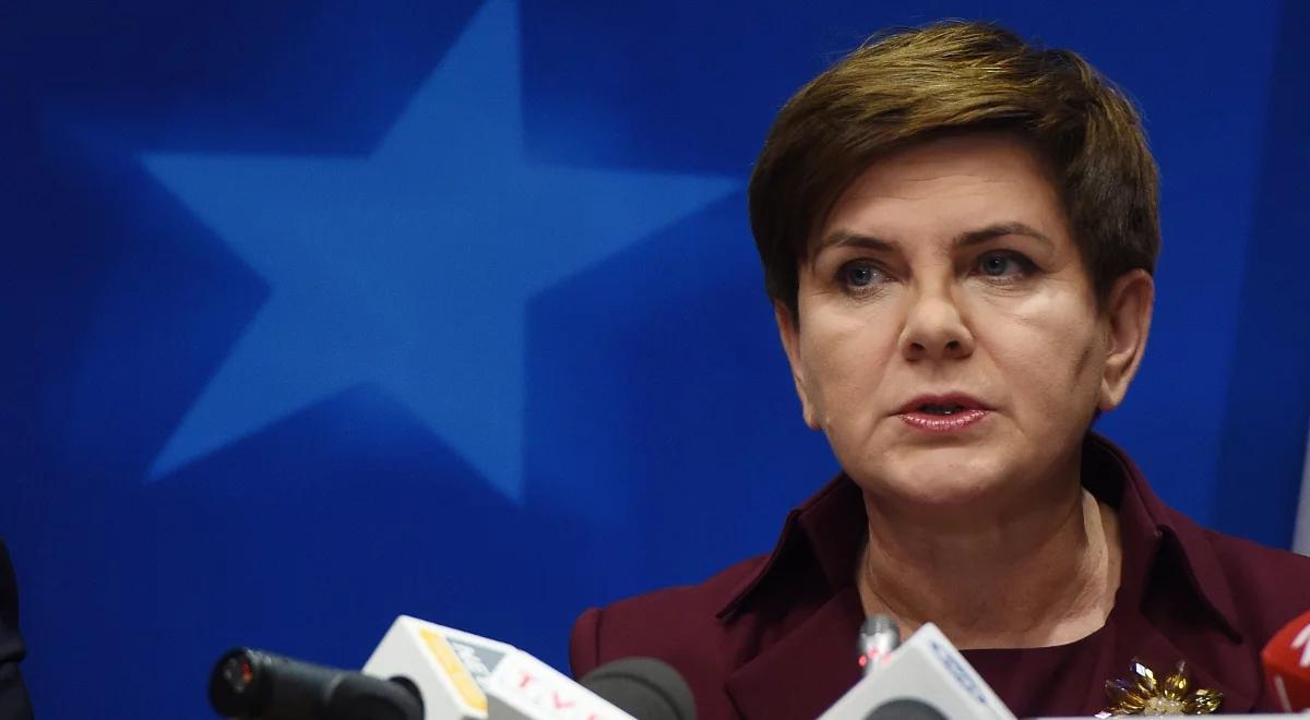 Beata Szydło po szczycie UE-Turcja: zawarte konkluzje są dobre