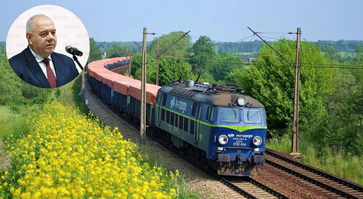 PiS uratował PKP Cargo od prywatyzacji. Sasin: rządy Tuska to okres zwijania państwa