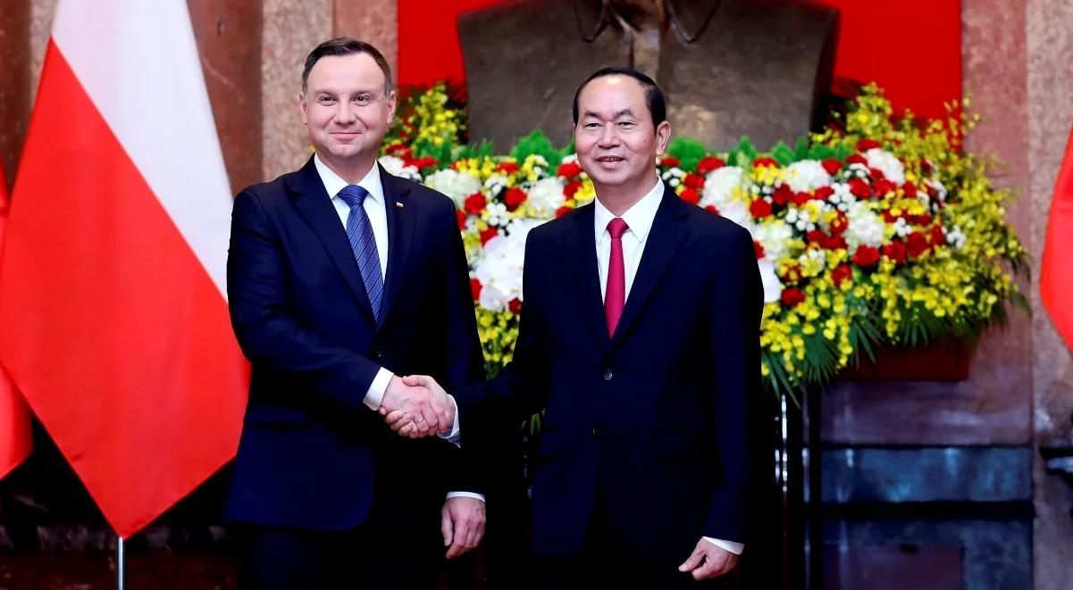 Prezydent Andrzej Duda z wizytą w Wietnamie. Podpisano ważne umowy gospodarcze