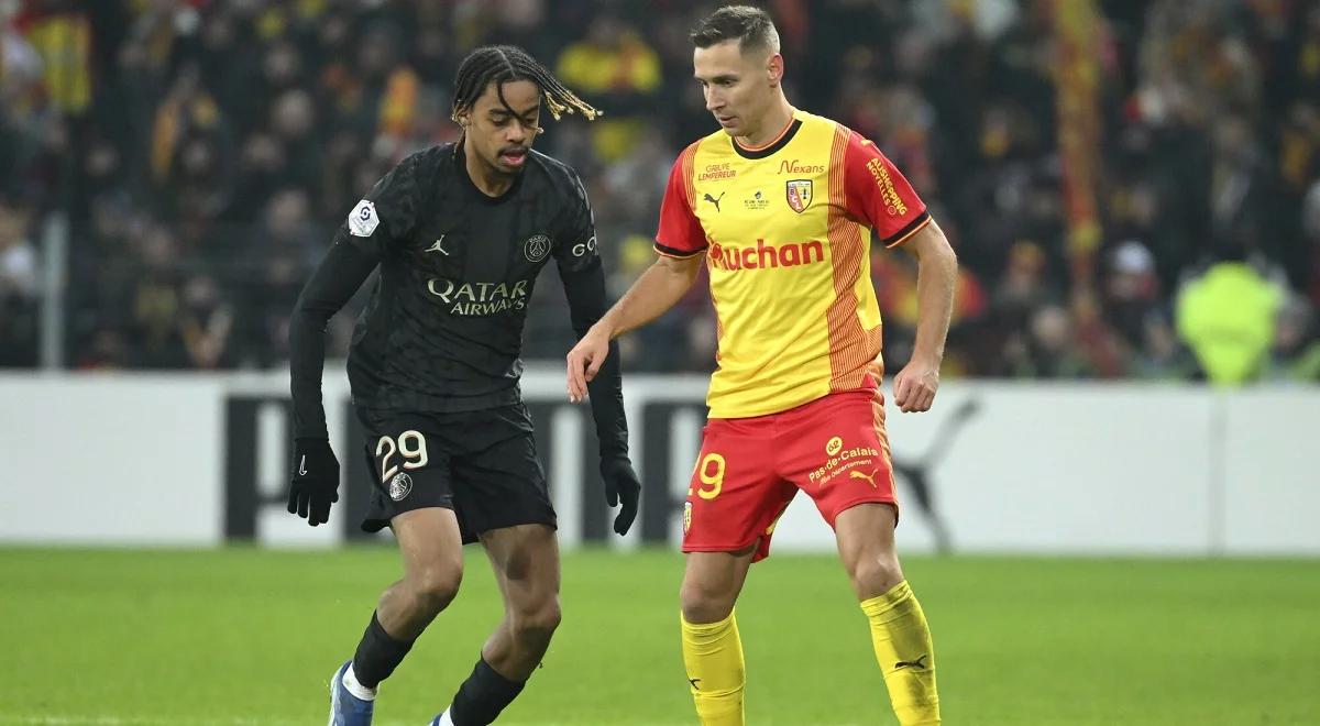 Ligue 1: Przemysław Frankowski nie wykorzystał rzutu karnego. Lens przegrywa z PSG