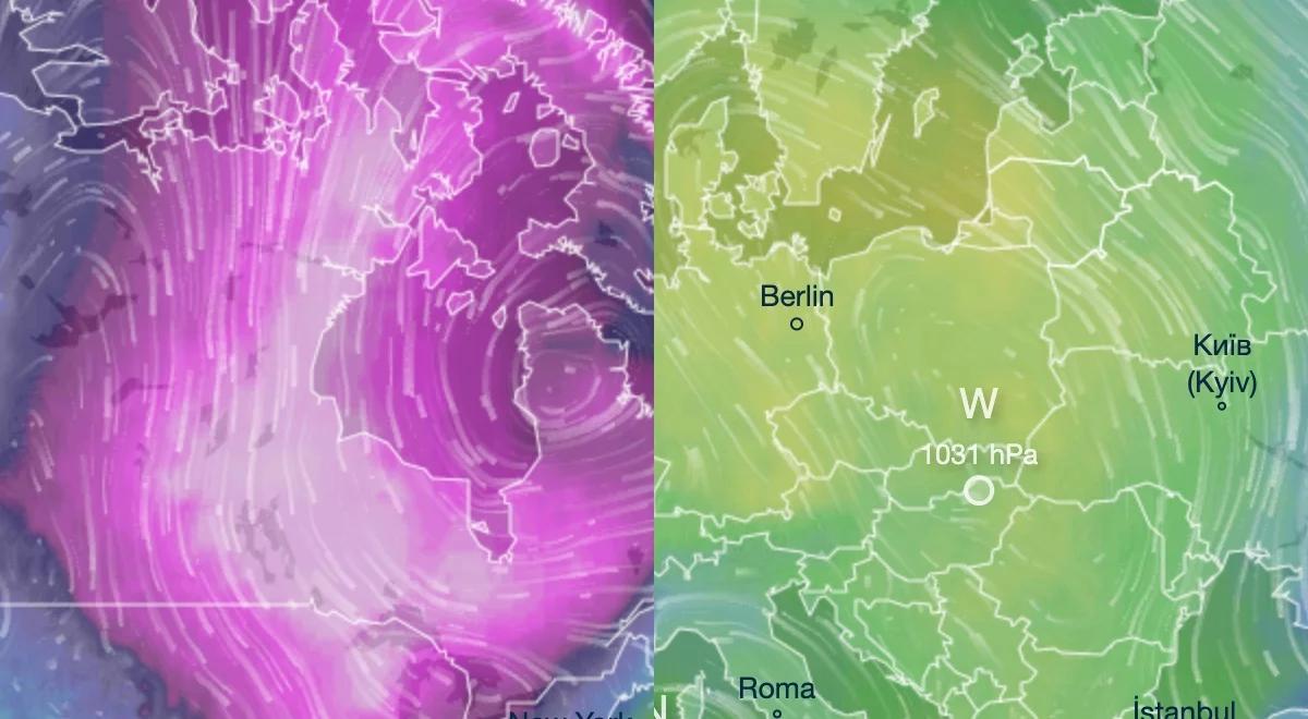 Prąd strumieniowy namiesza w pogodzie. Przyniesie śnieżyce i uderzenie ciepła