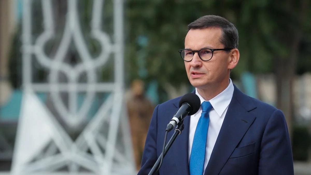 Obrona Ukrainy. Premier Morawiecki: to przyszłość wolnego świata i każdy powinien to rozumieć