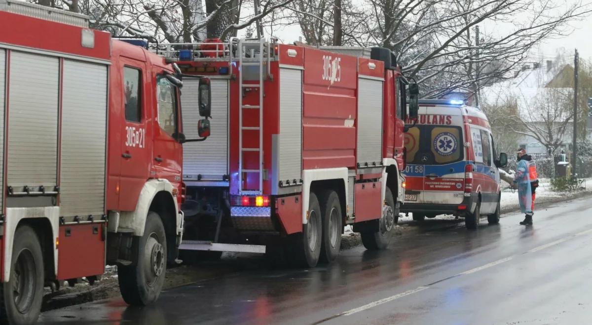 Zatrucie czadem w Budach Głogowskich. Troje dzieci i kobieta w szpitalu