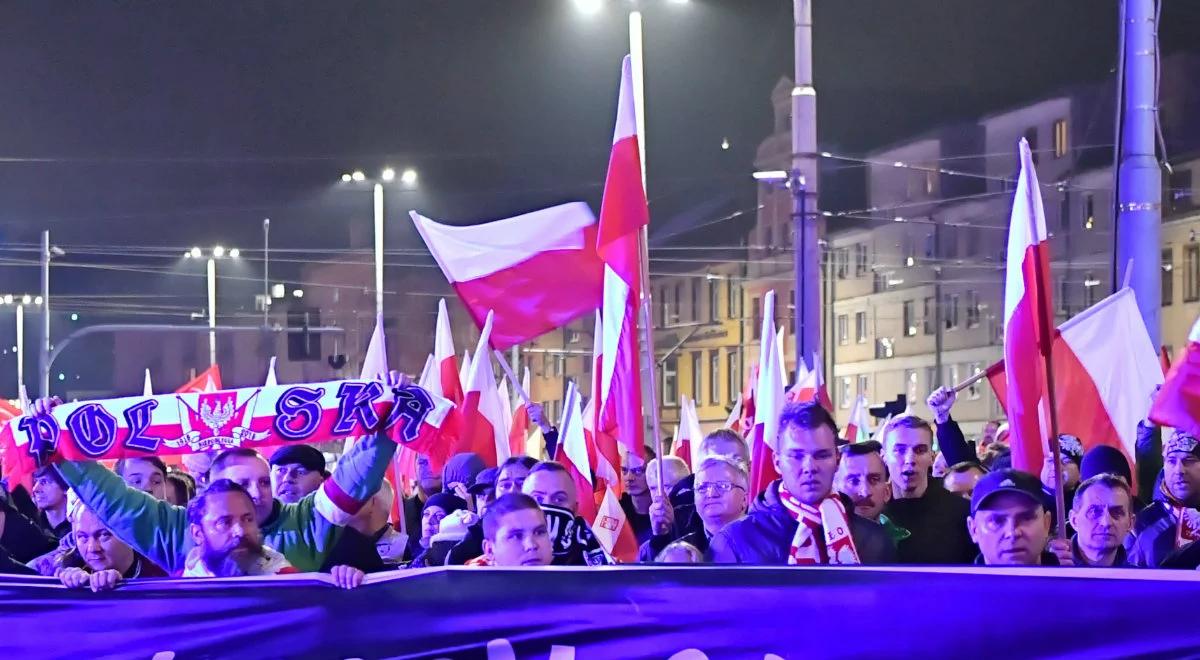 Wrocław/ Po rozwiązaniu marszu narodowców policja wylegitymowała 250 osób
