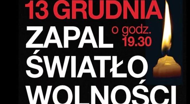 Apel IPN: zapal "Światło Wolności" w rocznicę stanu wojennego