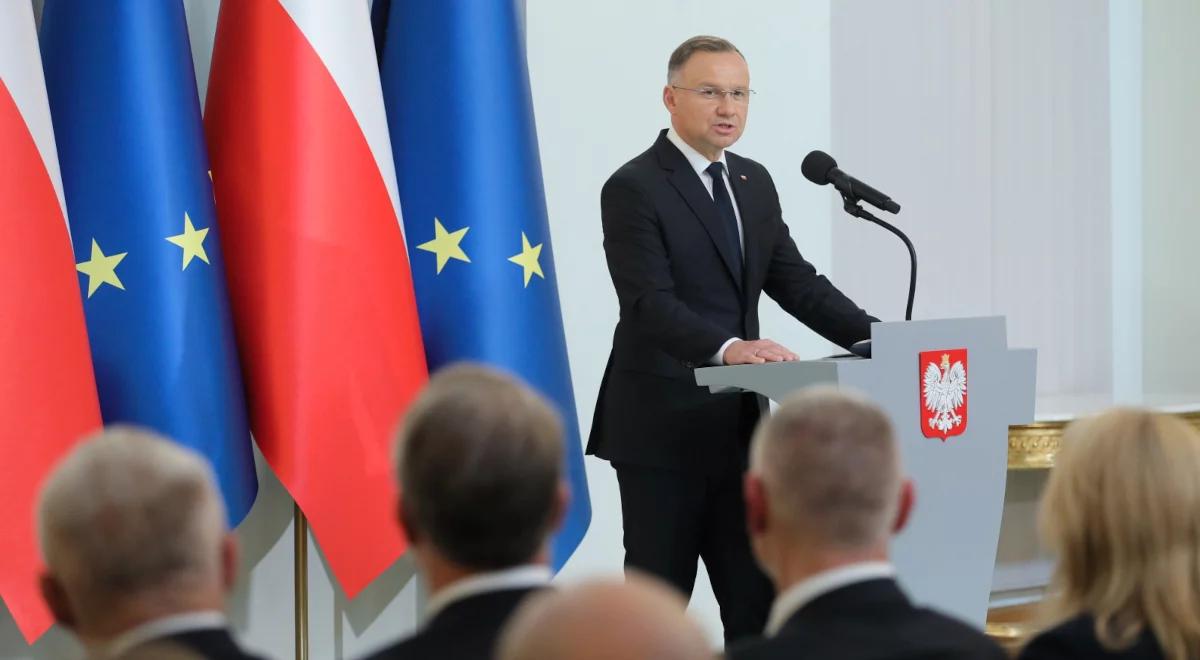 Andrzej Duda: namysł nad strategicznymi celami różnych gałęzi gospodarki to wielka wartość Kongresu 590