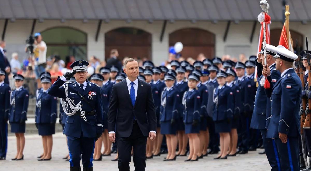 Prezydent Duda: służba policji jest jedną z najważniejszych w państwie