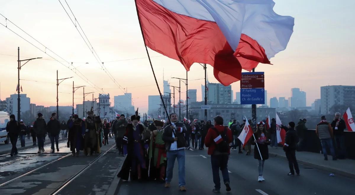 Policja podsumowała Marsz Niepodległości. "Najbezpieczniejszy od lat"